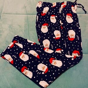 Old Navy Christmas Santa Flannel Pants